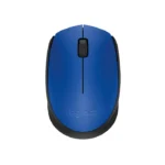 Logitech M170 — Mouse inalámbrico, diestro y zurdo - Azul/Negro