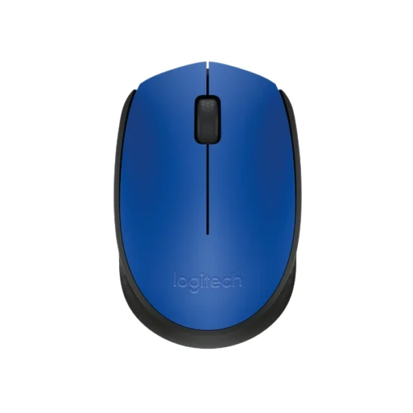 Logitech M170 — Mouse inalámbrico, diestro y zurdo - Azul/Negro