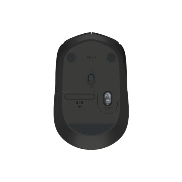 Logitech M170 — Mouse inalámbrico, diestro y zurdo - Negro - Imagen 4