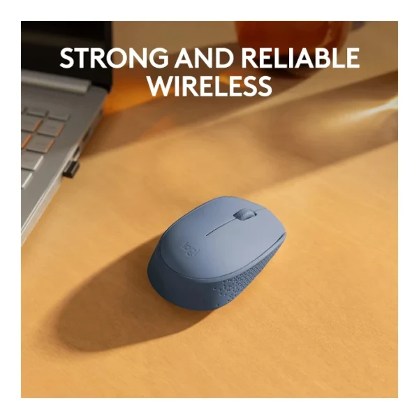 Logitech M170 — Mouse Inalámbrico | USB | 1000DPI - Azul - Imagen 2