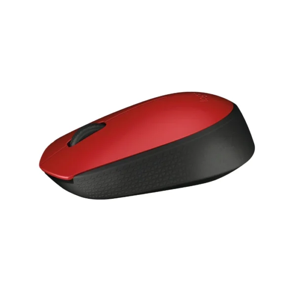 Logitech M170 — Mouse inalámbrico, diestro y zurdo - Rojo/Negro - Imagen 2