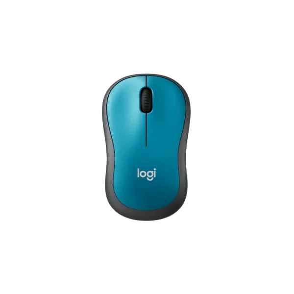Logitech M185 — Mouse inalámbrico, óptico - Azul