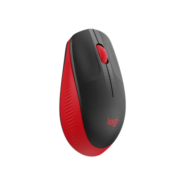 Logitech M190 — Mouse inalámbrico, óptico - Rojo - Imagen 4