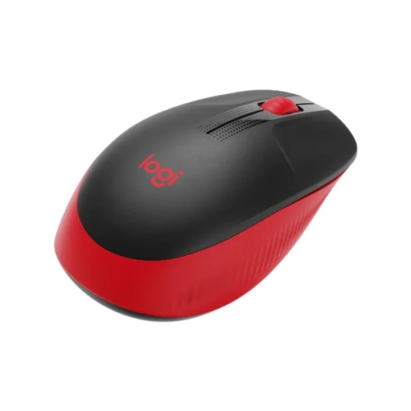Logitech M190 — Mouse inalámbrico, óptico - Rojo - Imagen 3