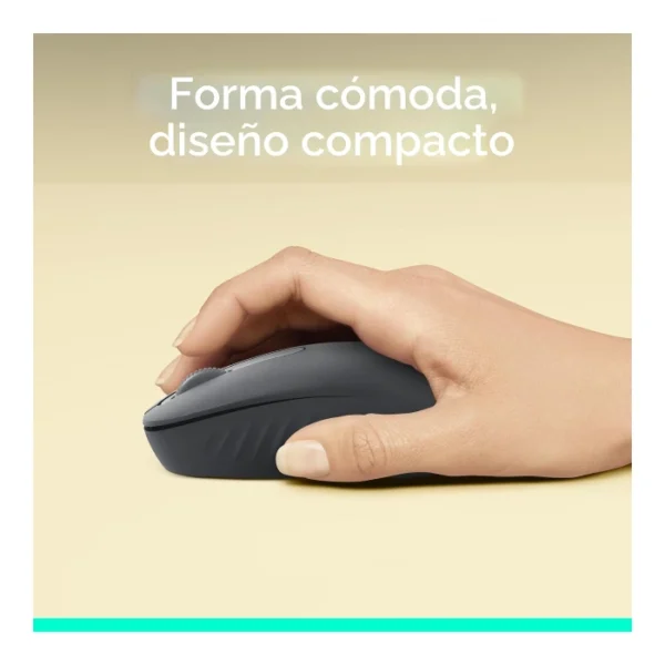 Logitech M196 — Mouse Bluetooth, inalámbrico - Negro - Imagen 3