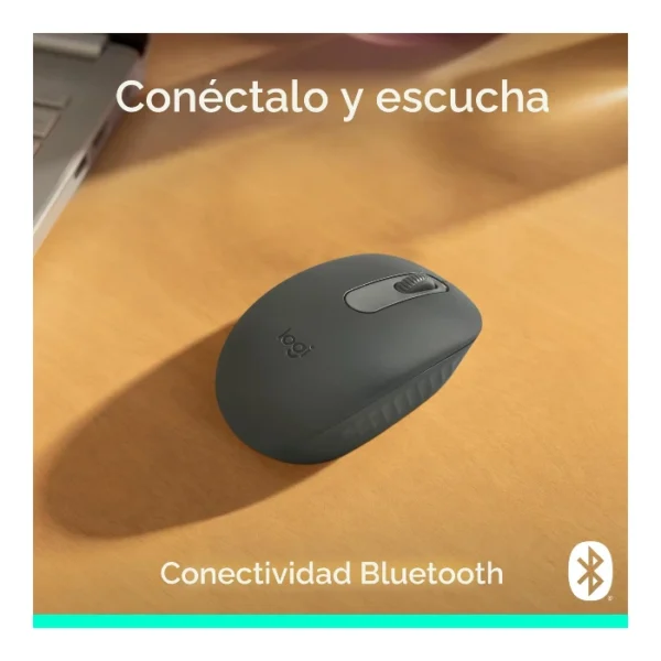 Logitech M196 — Mouse Bluetooth, inalámbrico - Negro - Imagen 2