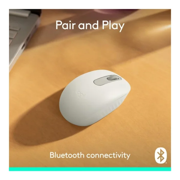 Logitech M196 — Mouse Bluetooth, inalámbrico - Blanco - Imagen 2