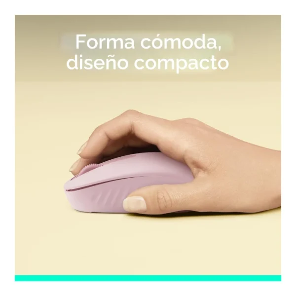 Logitech M196 — Mouse Bluetooth, inalámbrico - Rosa - Imagen 3