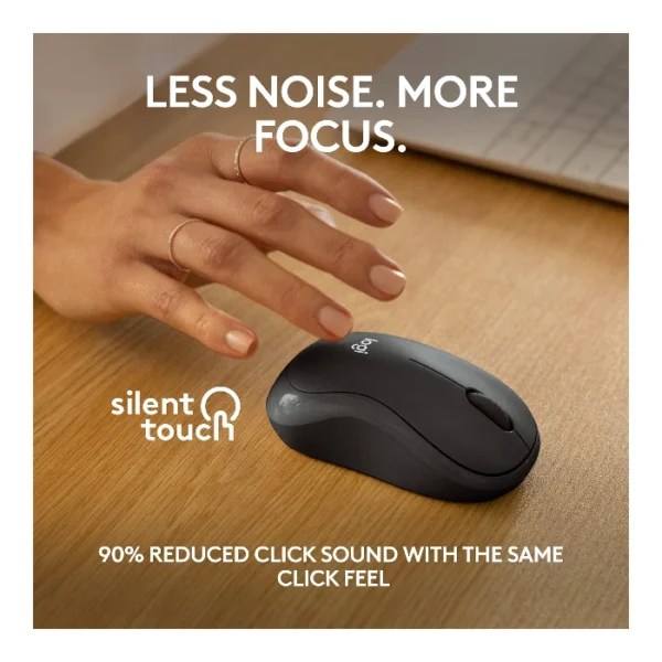 Logitech M240 Mouse compacto inalámbrico, bluetooth - Grafito - Imagen 3