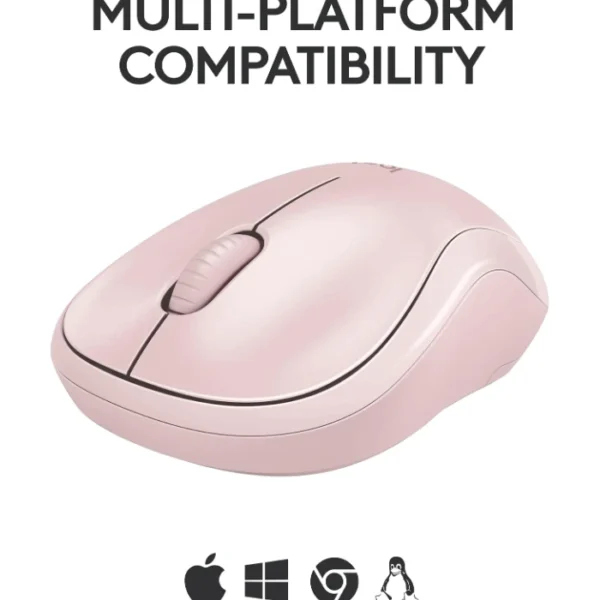 Logitech M240 Mouse compacto inalámbrico, bluetooth - Rose - Imagen 6