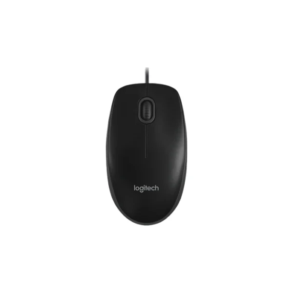 Logitech MK120 — Juego de teclado y ratón con cable USB, Inglés - Negro - Imagen 2