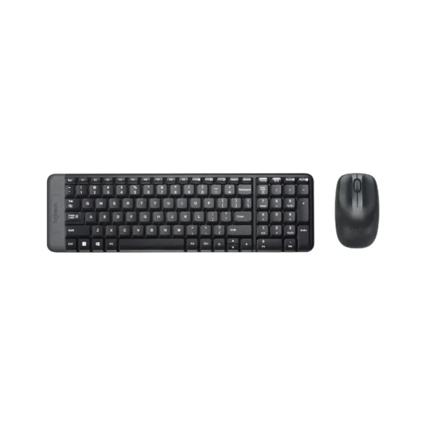 Logitech MK220 — Juego de teclado y ratón inalámbrico, Español - Negro