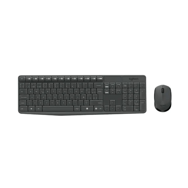 Logitech MK235 — Juego de teclado y ratón inalámbrico, Español - Negro