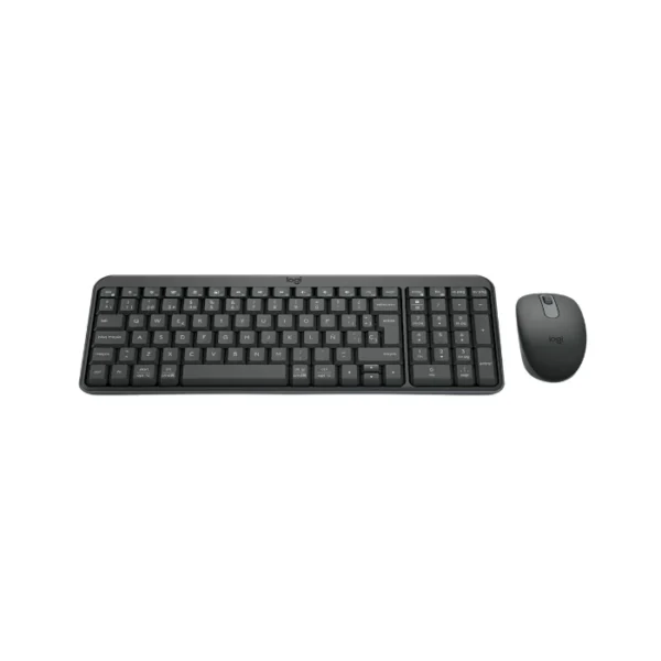 Logitech MK250 Compact — Juego de teclado y ratón inalámbrico, Español, Bluetooth - Grafito - Imagen 4