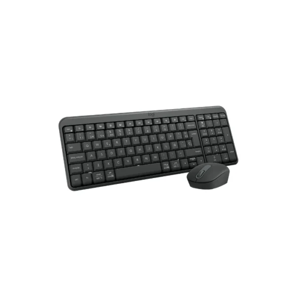 Logitech MK250 Compact — Juego de teclado y ratón inalámbrico, Español, Bluetooth - Grafito - Imagen 3