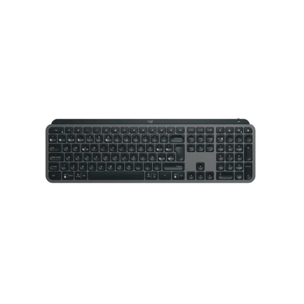 Logitech MX Keys S — Teclado inalámbrico iluminado, Bluetooth, Español - Grafito