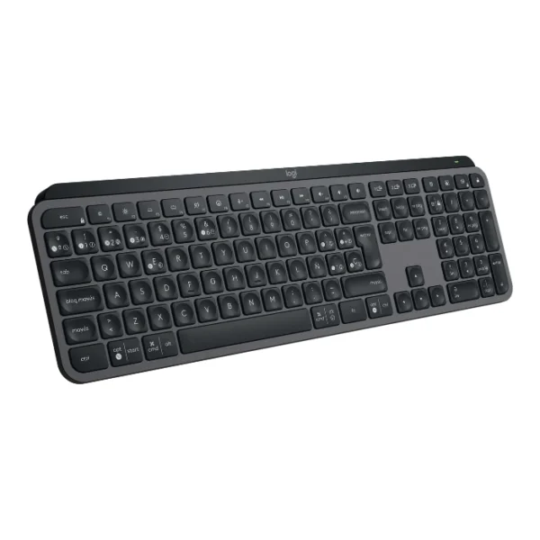 Logitech MX Keys S — Teclado inalámbrico iluminado, Bluetooth, Español, Multidispositivo - Grafito - Imagen 12