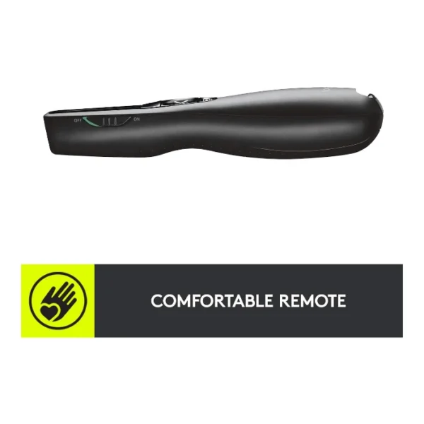 Logitech R800 Remoto inalámbrico, pantalla LCD para cronometración - Negro - Imagen 5