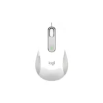 Logitech Signature M650 L — Mouse inalámbrico, Bluetooth, tamaño grande - Blanco