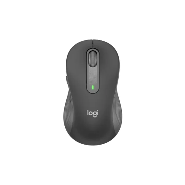 Logitech Signature M650 L — Mouse inalámbrico, Bluetooth, tamaño grande - Grafito