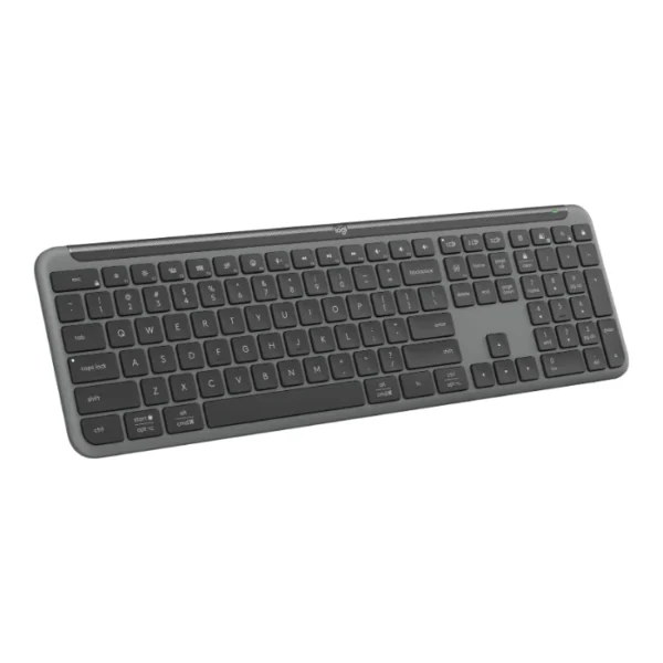 Logitech Signature Slim K950 — Teclado inalámbrico, Bluetooth, español, multidispositivo - Grafito - Imagen 11