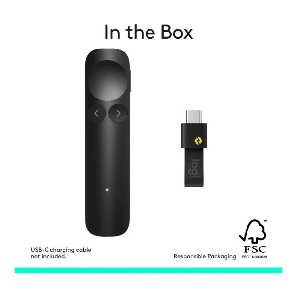 Logitech Spotlight 2 Advanced Presentation Remote (Grafito) - Imagen 8