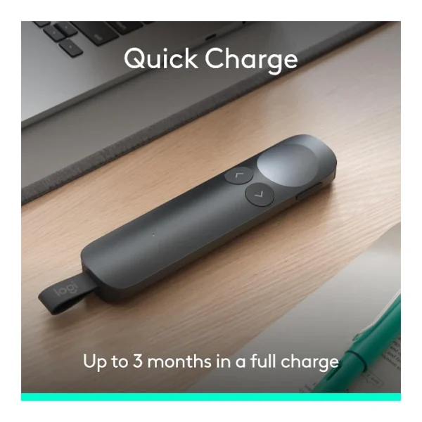 Logitech Spotlight 2 Advanced Presentation Remote (Grafito) - Imagen 2