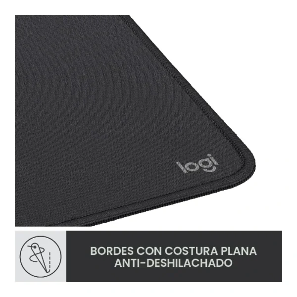 Logitech Studio Series Graphite — Mouse Pad 20 x 23cm | Negro - Imagen 6