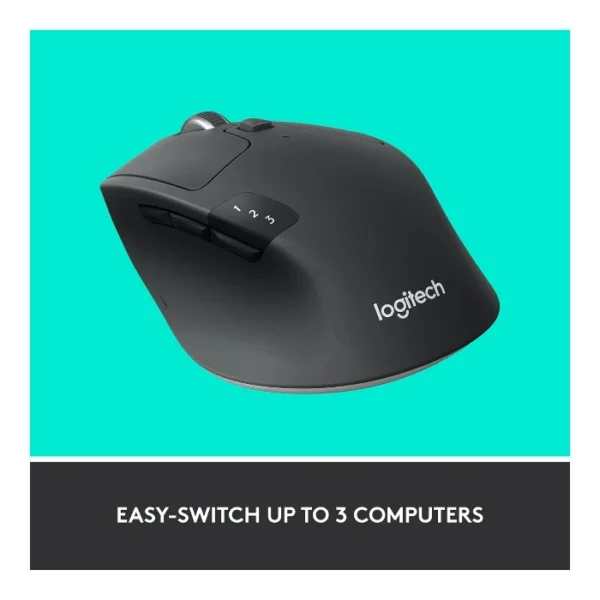 Logitech Triathlon M720 — Mouse inalámbrico | óptico | multidispositivo - Negro - Imagen 5