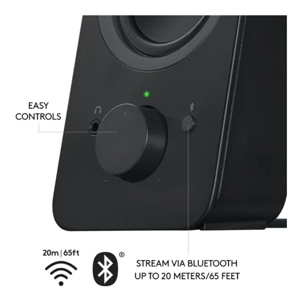 Logitech Z207 Bocinas bluetooth 2.0 para computadora - Negro - Imagen 7