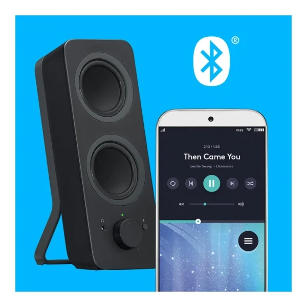 Logitech Z207 Bocinas bluetooth 2.0 para computadora - Negro - Imagen 4