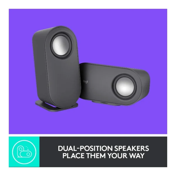 Logitech Z407 — Sistema de altavoces inalámbrico Bluetooth, para PC con subwoofer y control inalámbrico - Imagen 6