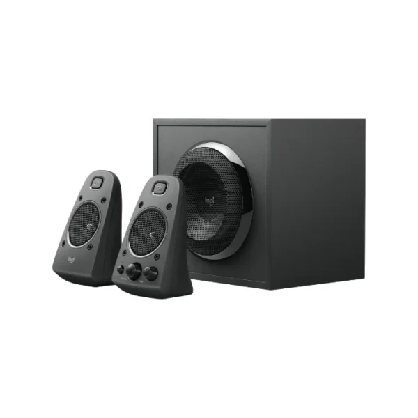 Logitech Z625 Powerful THX Certified 2.1 — Sistema de altavoces con subwoofer y entrada óptica