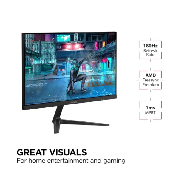 ViewSonic VX2718-P-MHD Monitor 27" FHD MVA 180Hz, altavoces integrados - Imagen 9