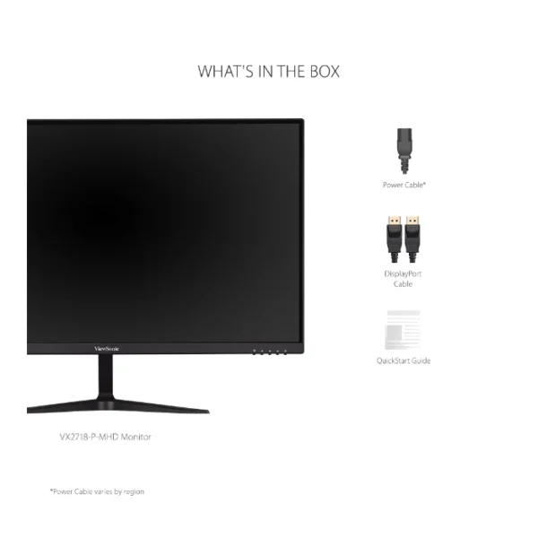 ViewSonic VX2718-P-MHD Monitor 27" FHD MVA 180Hz, altavoces integrados - Imagen 10