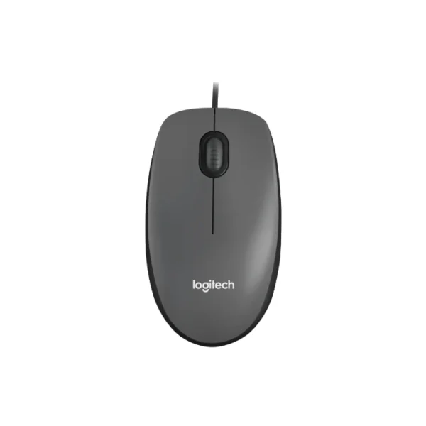 Logitech M100 — Mouse con cable, diestro y zurdo - Gris