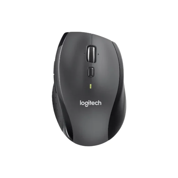 Logitech Marathon M705 — Mouse inalámbrico, ergonómico - Carbón
