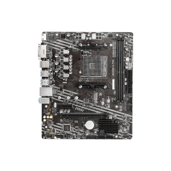 MSI A520M-A PRO — MicroATX, AM4, DDR4, 2 slots | 911-7C96-034 - Imagen 3
