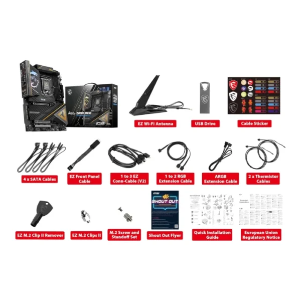 MSI MEG Z890 ACE — ATX, LGA 1851, DDR5, 4 slots | 911-7E22-001 - Imagen 7