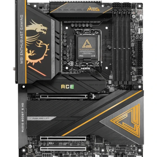 MSI MEG Z890 ACE — ATX, LGA 1851, DDR5, 4 slots | 911-7E22-001 - Imagen 2
