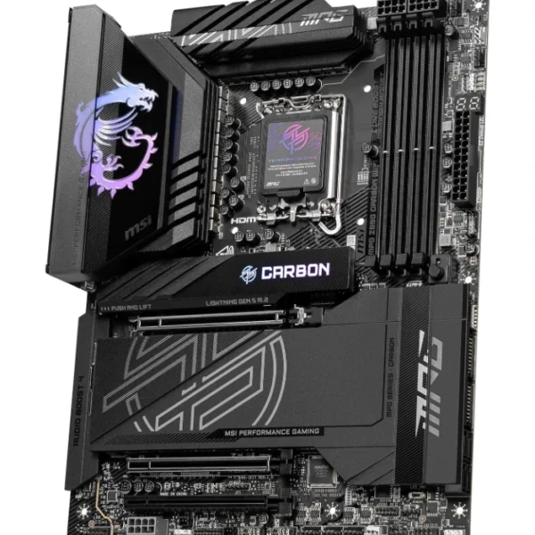 MSI MPG Z890 CARBON WiFi — ATX, LGA 1851, DDR5, 4 slots | 911-7E17-001 - Imagen 3