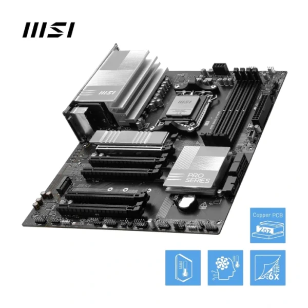 MSI PRO B840-P WiFi — ATX, AM5, DDR5, 4 slots | 911-7E57-001 - Imagen 5