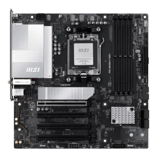 MSI PRO B850M-P WiFi — MicroATX, AM5, DDR5, 4 slots | PRO B850M-P WIFI - Imagen 2