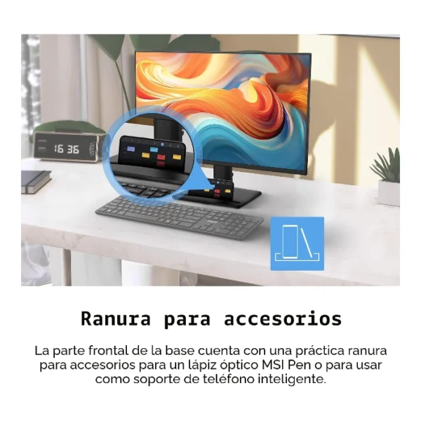 MSI PRO MP225 E12V Monitor 22", 1920×1080 VA 120Hz Adaptive-Sync - Imagen 2