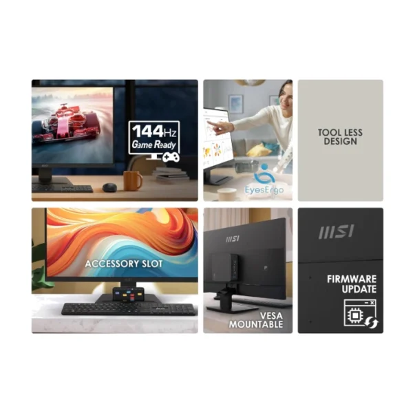MSI PRO MP273L E14 Monitor 27", 1920×1080 IPS 144Hz AMD FreeSync - Imagen 7