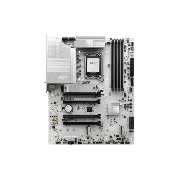 MSI PRO Z890-S WiFi White — ATX, LGA 1851, DDR5, 4 slots | 911-7E54-003 - Imagen 2