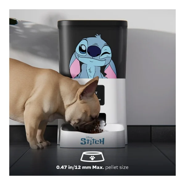 Nexxt Solutions NHA-P410 ST — Dispensador inteligente de alimento para mascotas, Stitch - Imagen 3
