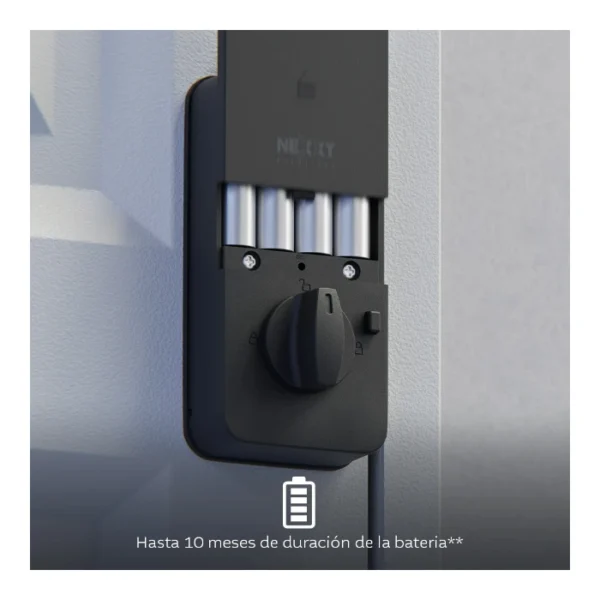 Nexxt Solutions NHS-D150 BK — Cerradura inteligente Wi-Fi, Negro - Imagen 5