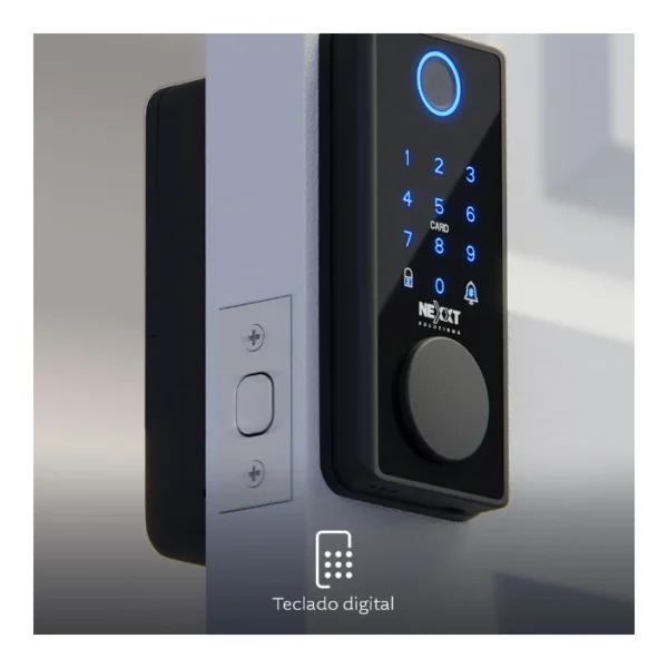 Nexxt Solutions NHS-D150 BK — Cerradura inteligente Wi-Fi, Negro - Imagen 6