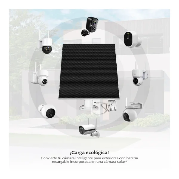 Nexxt Solutions Panel solar universal 6W — Enchufe USB-C, IP66, 2 metros - Imagen 4